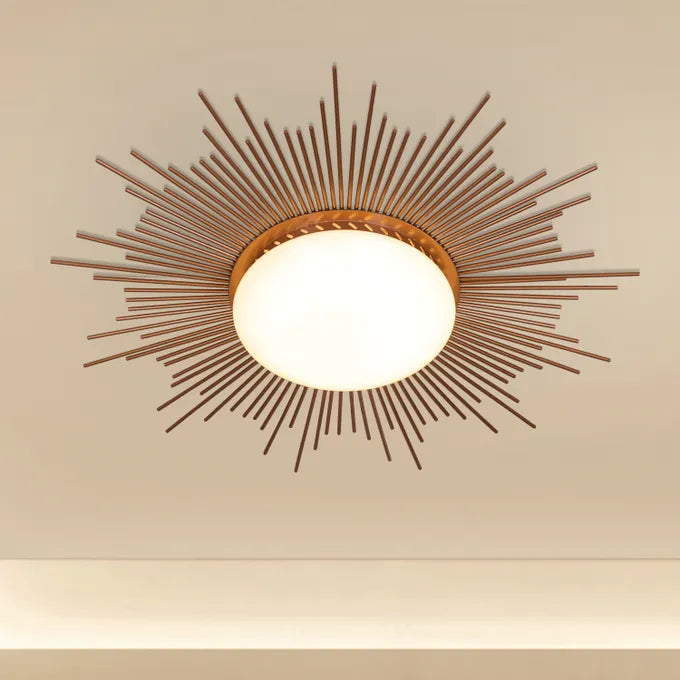 Sunshine (Gold, 3 Color LED) Ceiling Light