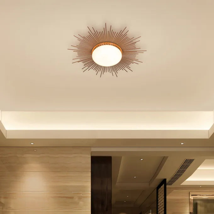 Sunshine (Gold, 3 Color LED) Ceiling Light